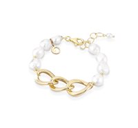 Bracciale Lelune Donna LELUNE GLAMOUR in Argento Perla LGBR343 - LGBR343